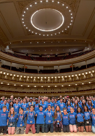 CARNEGIE HALL'S NYO2 AND GIL SHAHAM