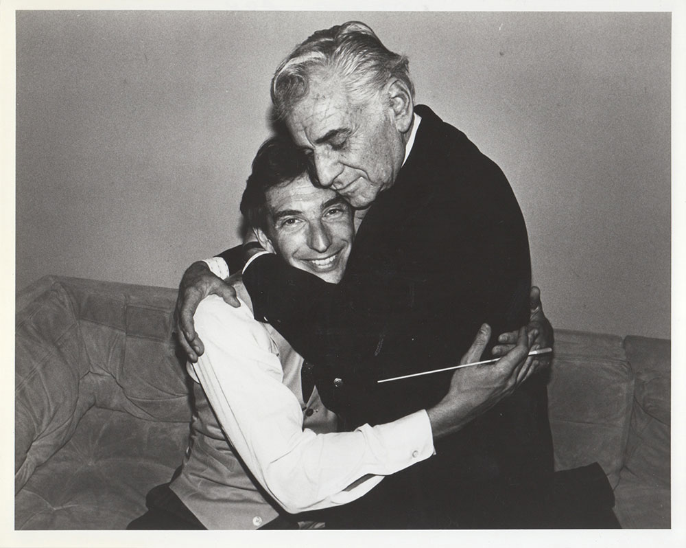 Leonard Bernstein with MTT
