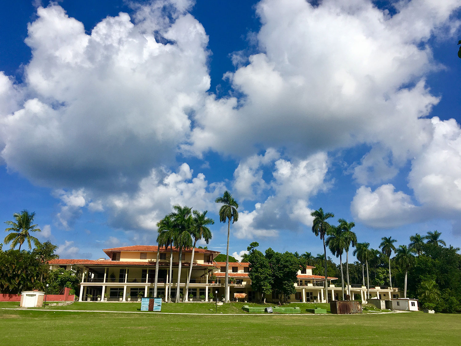 Universidad from back lawn