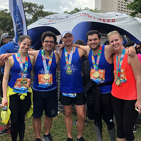 Team NWS runs 2019 Miami Marathon