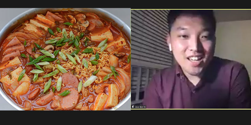 Joo Bin Yi shares Army Base Stew