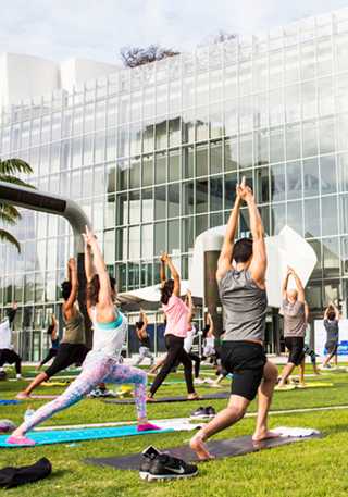 Yoga Mornings at the New World Center