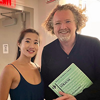 Stéphane Denève with Beatrice Hsieh