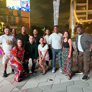 Sphinx LEAD members at City Place Doral