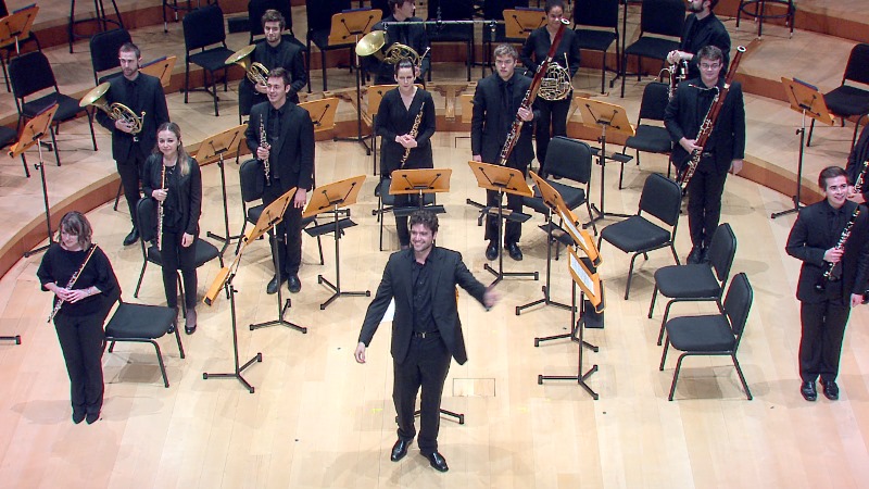 NWS conducting Fellow Christian Reif, concert of December 13, 2015