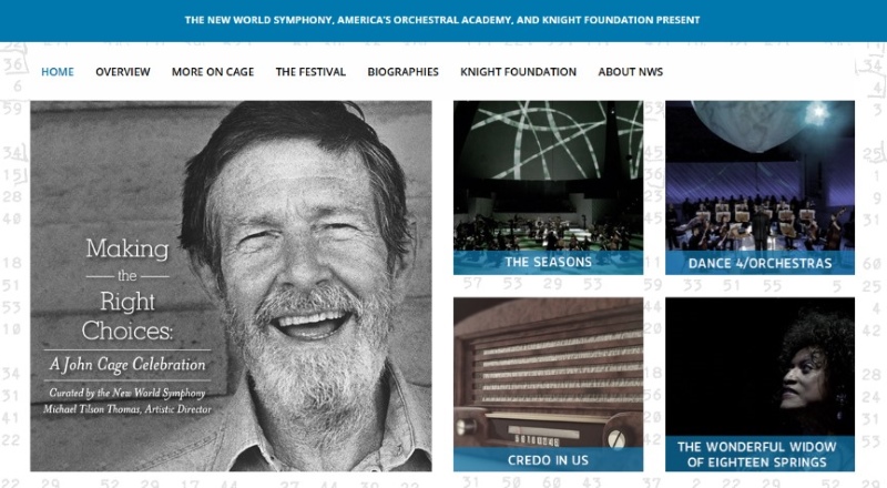 John Cage website